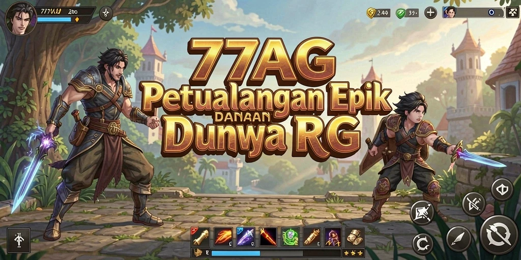 Screenshot gameplay 77AG dengan aksi seru dan grafis yang memukau.