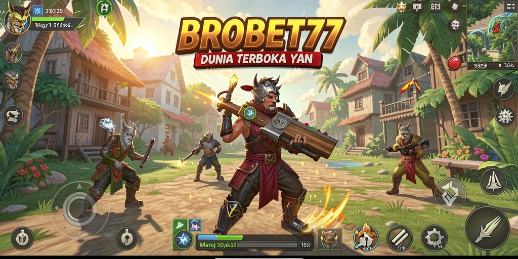 Gameplay seru dan interaktif di dunia terbuka BROBET77.