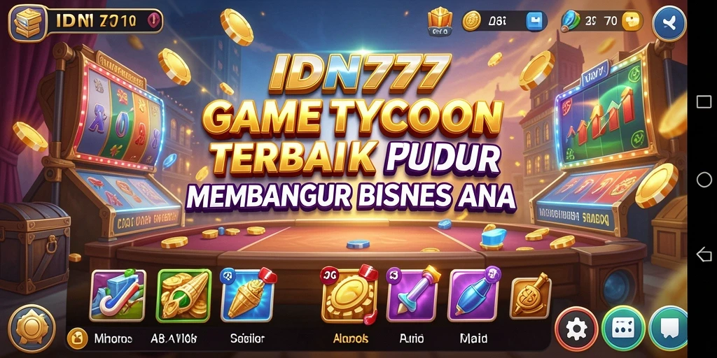Tampilan gameplay Tycoon yang menarik dan mengasyikkan di IDN777.