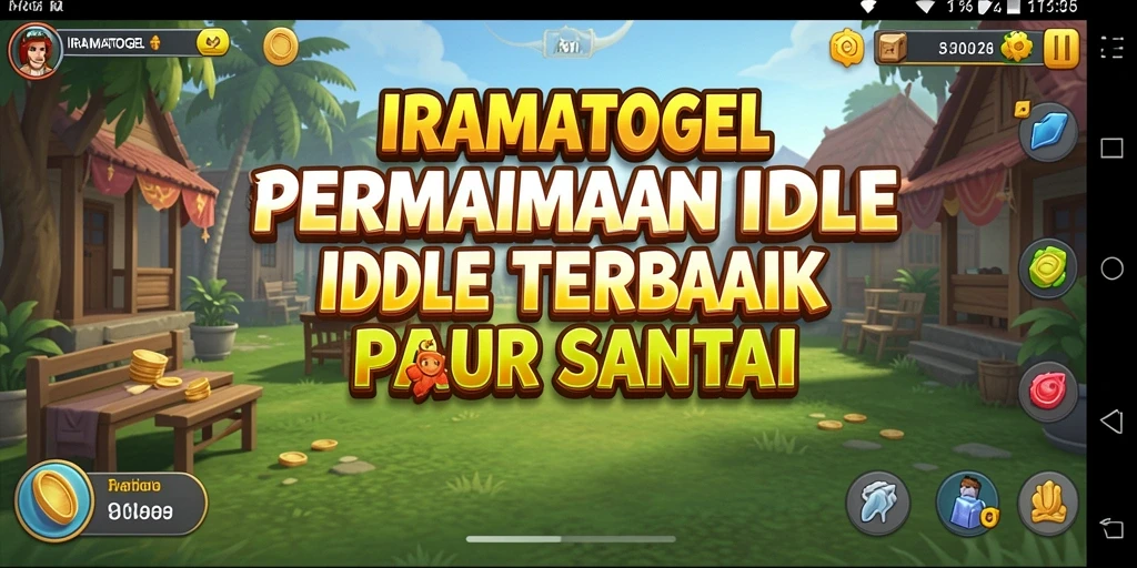 Tampilan gameplay IRAMATOGEL yang menawan dan santai.