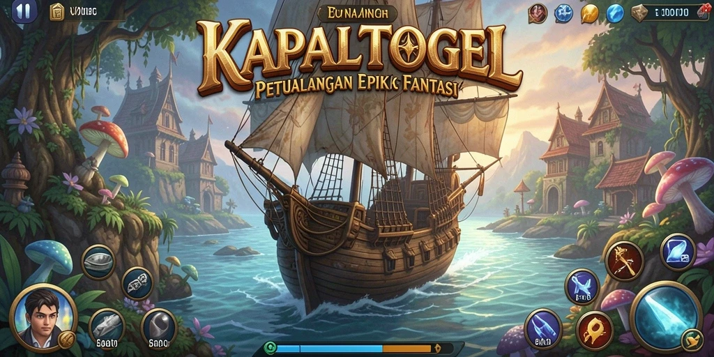 Screenshot gameplay RPG yang mendebarkan di KAPALTOGEL.
