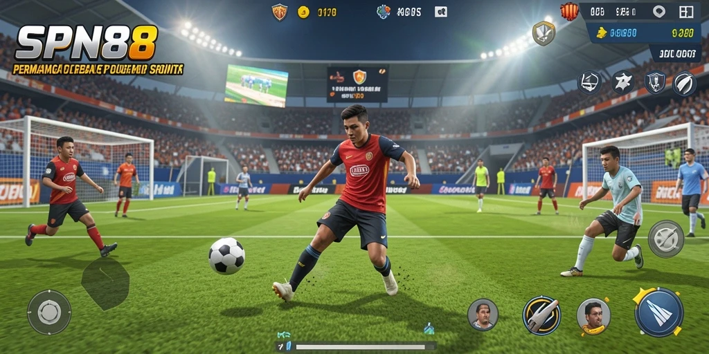 Tampilan menarik dari SPN88 saat pertandingan berlangsung.