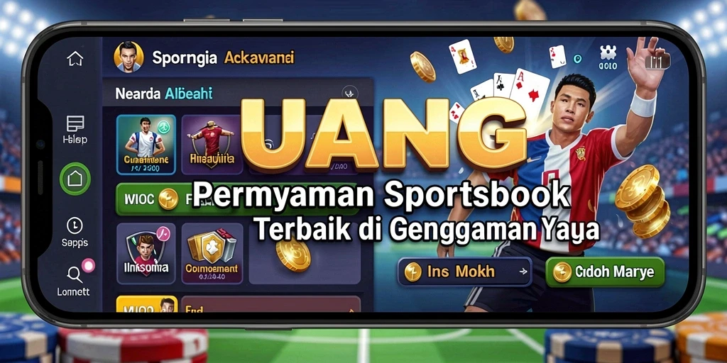 Screenshot UANG menampilkan antarmuka taruhan yang menarik dan informatif.